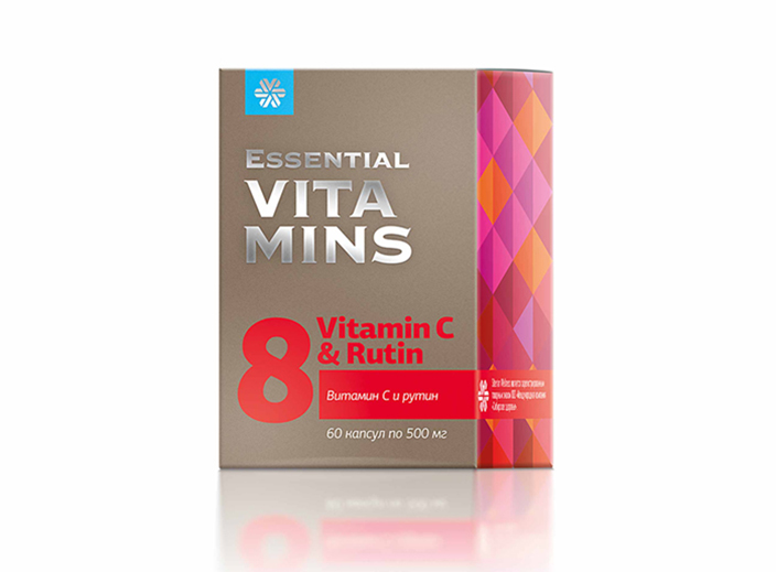 Позитив вместо стресса: «Витамин С и рутин» серии Essential Vitamins 