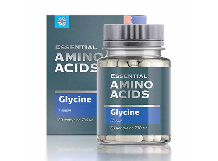 Essential Amino Acids "Glitsin" - asab tizimini tasdiqlangan qo'llab-quvvatlash